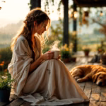 woman-enjoying-coffee-porch-with-her-dog_23-2151968755